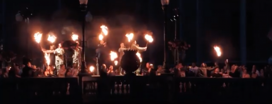 Screenshot of WaterFire Sharon 2016 Video
